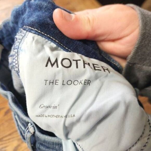 MOTHER The Looker Jeans in Groovin Size 25 - Picture 4 of 6